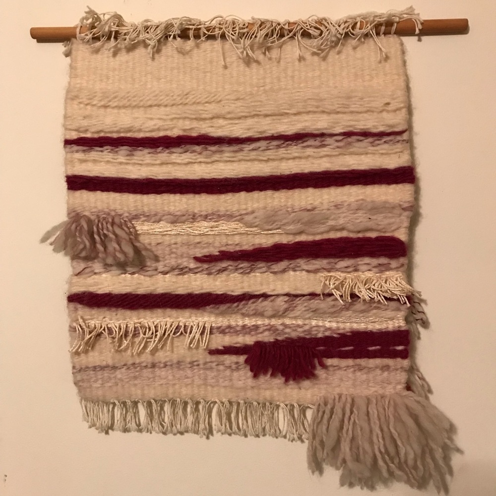 SOLD Macrame wall decor